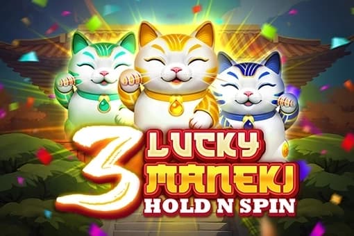 3 Lucky Maneki Hold N Spin